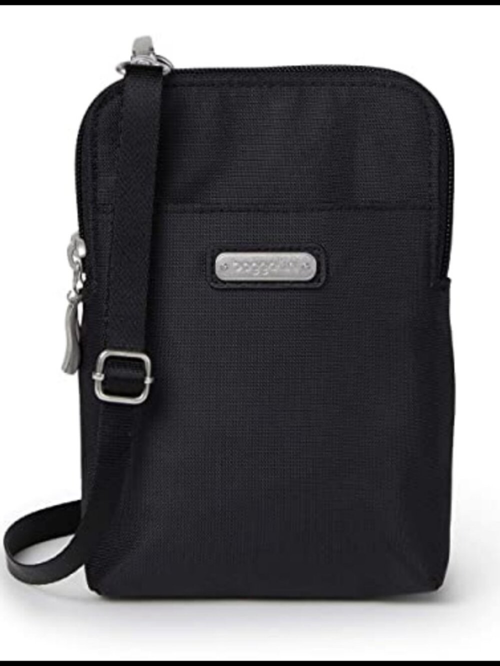 Baggallini Take Two RFID Bryant Crossbody Lightweight Nylon Travel Purse